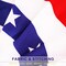 1.5x3 FT American Pleated Fan Flag - 2 Pack | Durable Polyester 210D USA Bunting Flags | Patriotic Fourth of July USA Banners